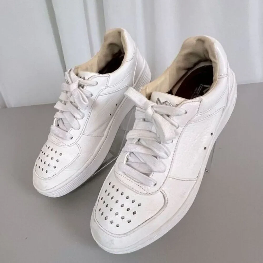 MARK NASON LOS ANGELES WOMENS SNEAKERS WHITE SIZE 9